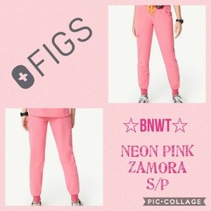 ⛑Figs Neon Pink Zamora (S/P)⛑